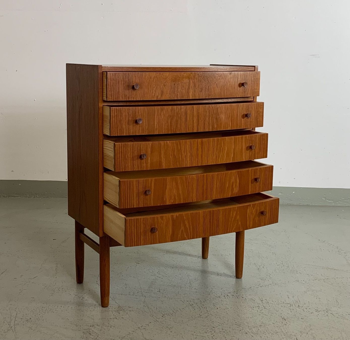 Cassettiere: Teak Kommode Dänisch Kai Kristiansen 60s – Usato da Basel venduto da MidMod20C 4
