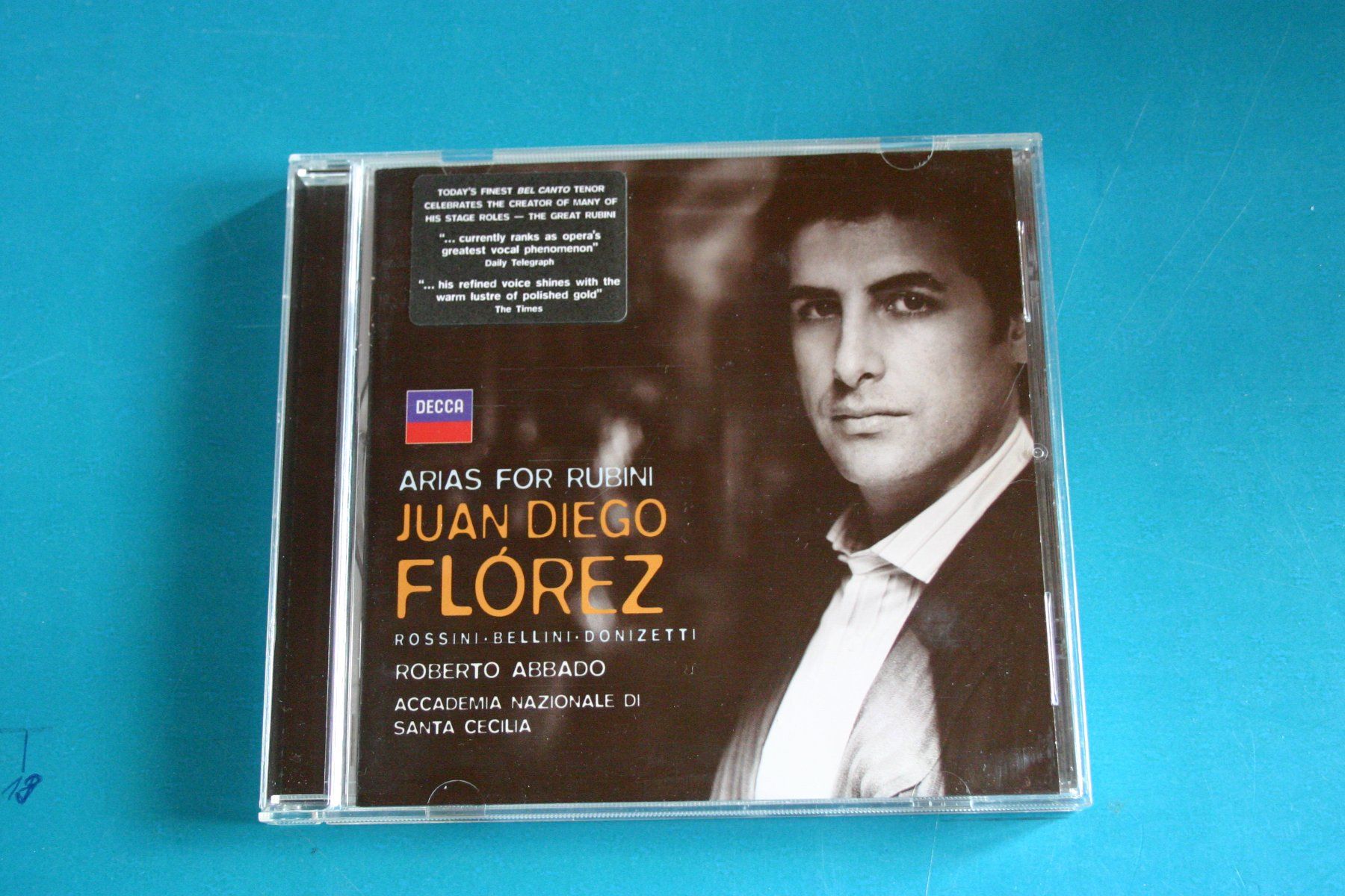 CD: ARIAS FOR RUBINI JUAN DIEGO FLOREZ – Usato da Winkel venduto da Gallica