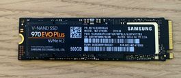 Samsung SSD 970 EVO Plus 500GB NVMe M.2 gebraucht