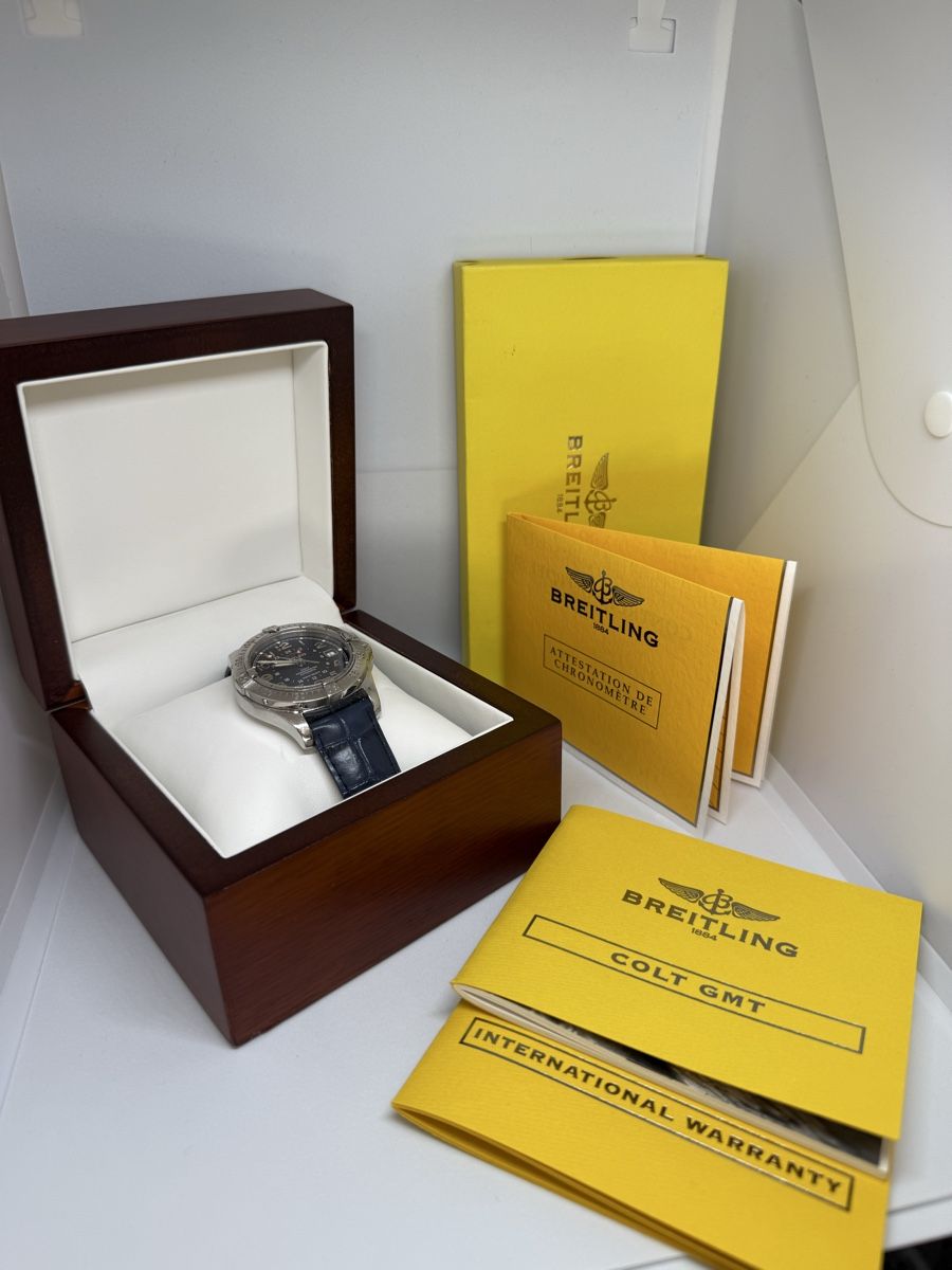 Breitling Orologi: Breitling Colt Chronometre GMT Automatik – Usato da Bulle venduto da asa_6vs5