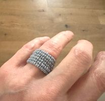 🟢 Modeschmuck-Ring NEU / Bague fantaisie neuve pièce unique