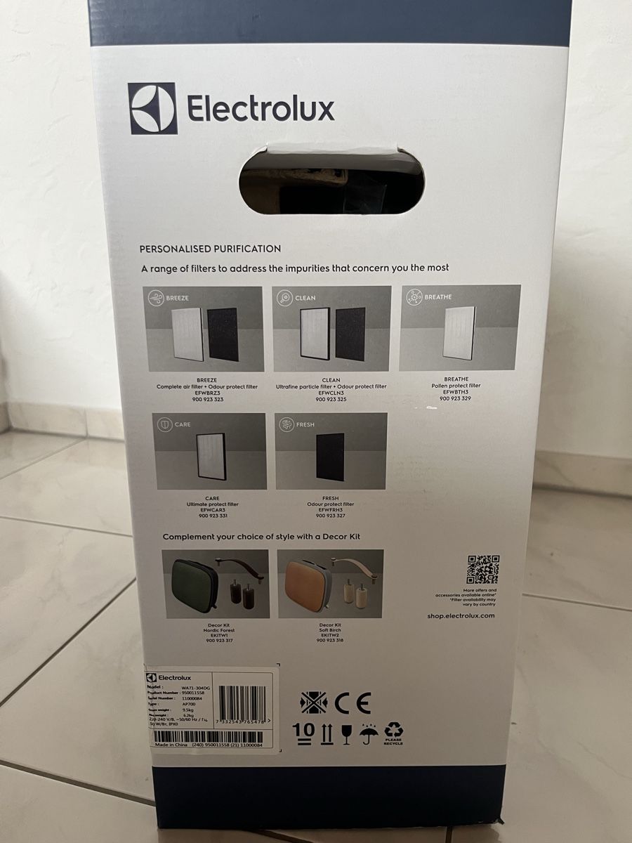 Electrolux Purificatori d'aria: Origianlverpackt Electrolux Performant Purification Well A7 – Nuovo e nell'imballaggio originale da Buttikon SZ venduto da Buecherwurm. 2