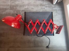 Kaiser Idell Scherenlampe rot