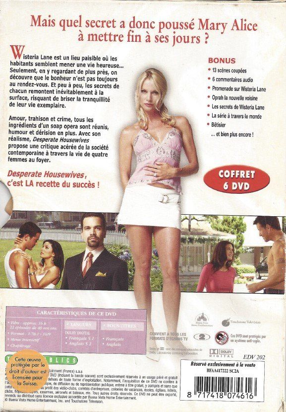 Alle DVDs: Coffret DVD Desperate Housewives Saison 1 Complet – Gebraucht aus Courtepin von mara_1808 2