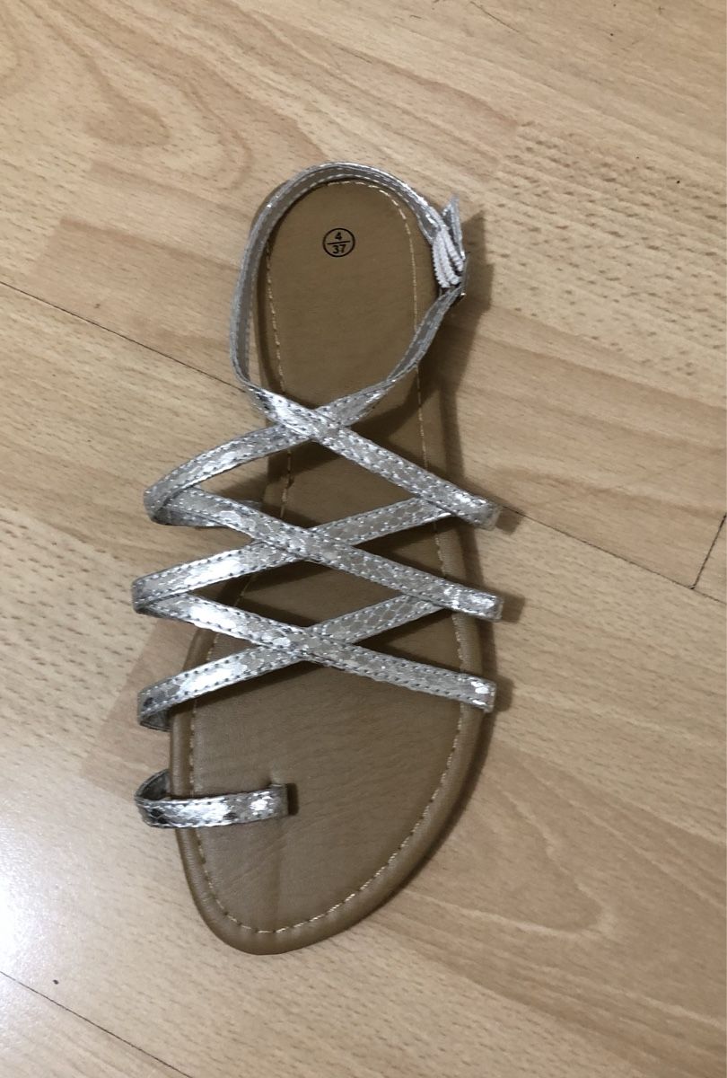 Scarpe da donna: Sandalen - Silber Gr.37 – Nuovo (secondo la descrizione) da Chur venduto da vicky7 1
