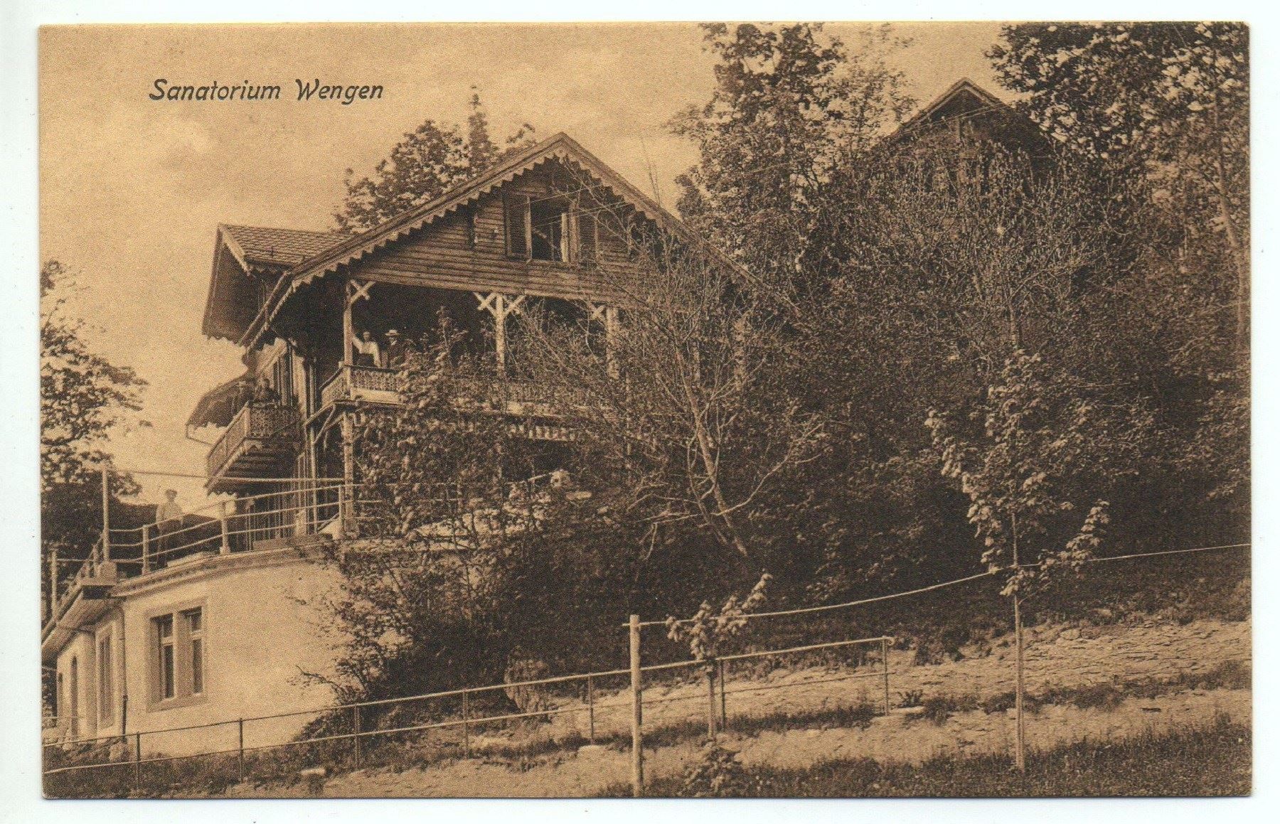 Cartoline postali: WENGEN Sanatorium – Nuovo (secondo la descrizione) da Jona venduto da philajona