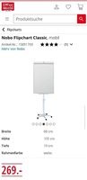 Nobo Flipchart Classic, Neupreis 269