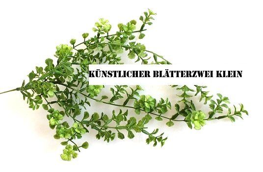 Tutte le decorazioni: Künstlicher Blätterzweig – Nuovo (secondo la descrizione) da Schlatt TG venduto da kreativ-atelier