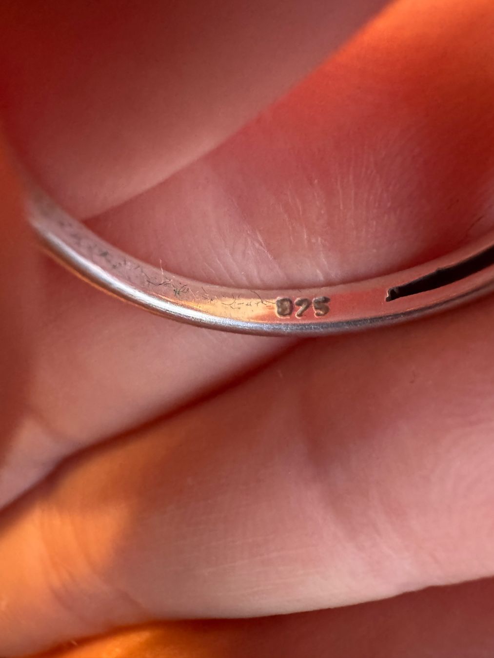 Anelli: Vintage Silberring S925 mit Markasit Stein Gr.59 – Usato da Zürich venduto da hanna1990 6