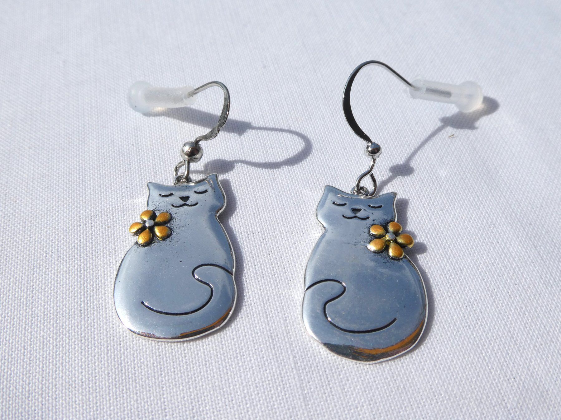 Boucles d'oreille: Ohrhänger 'Kätzchen', Modeschmuck / NEU – Neuf (Voir description) à Gattikon par kaandooh 1