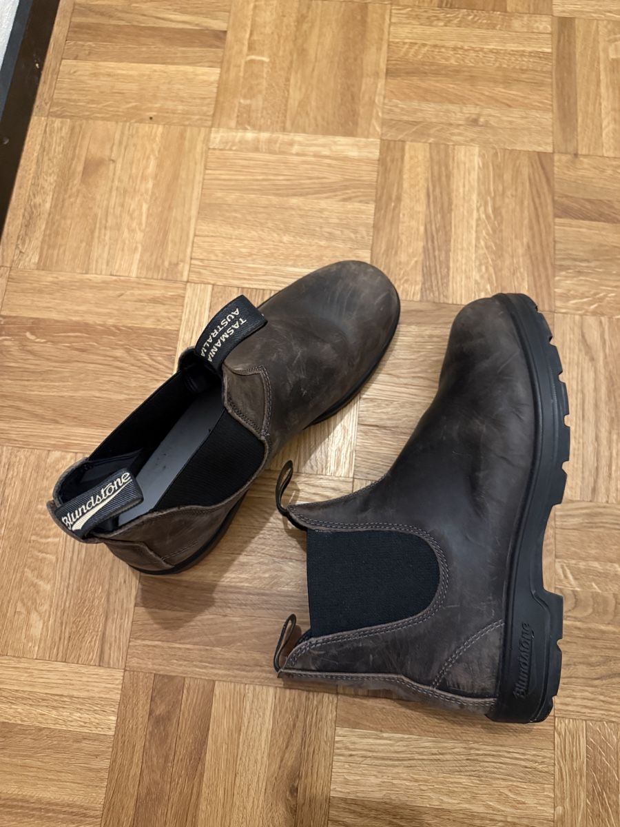 Blundstone Scarpe da uomo: Blundstone Classic Leder Braun 9 / 43 – Nuovo (secondo la descrizione) da Biel/Bienne venduto da AmelieRS