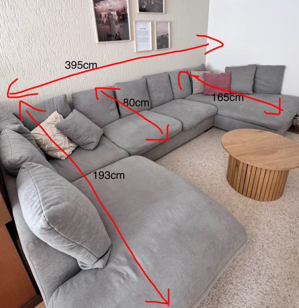 Sofas: grosses U-Sofa – Gebraucht aus Gossau SG von Doggy13 1