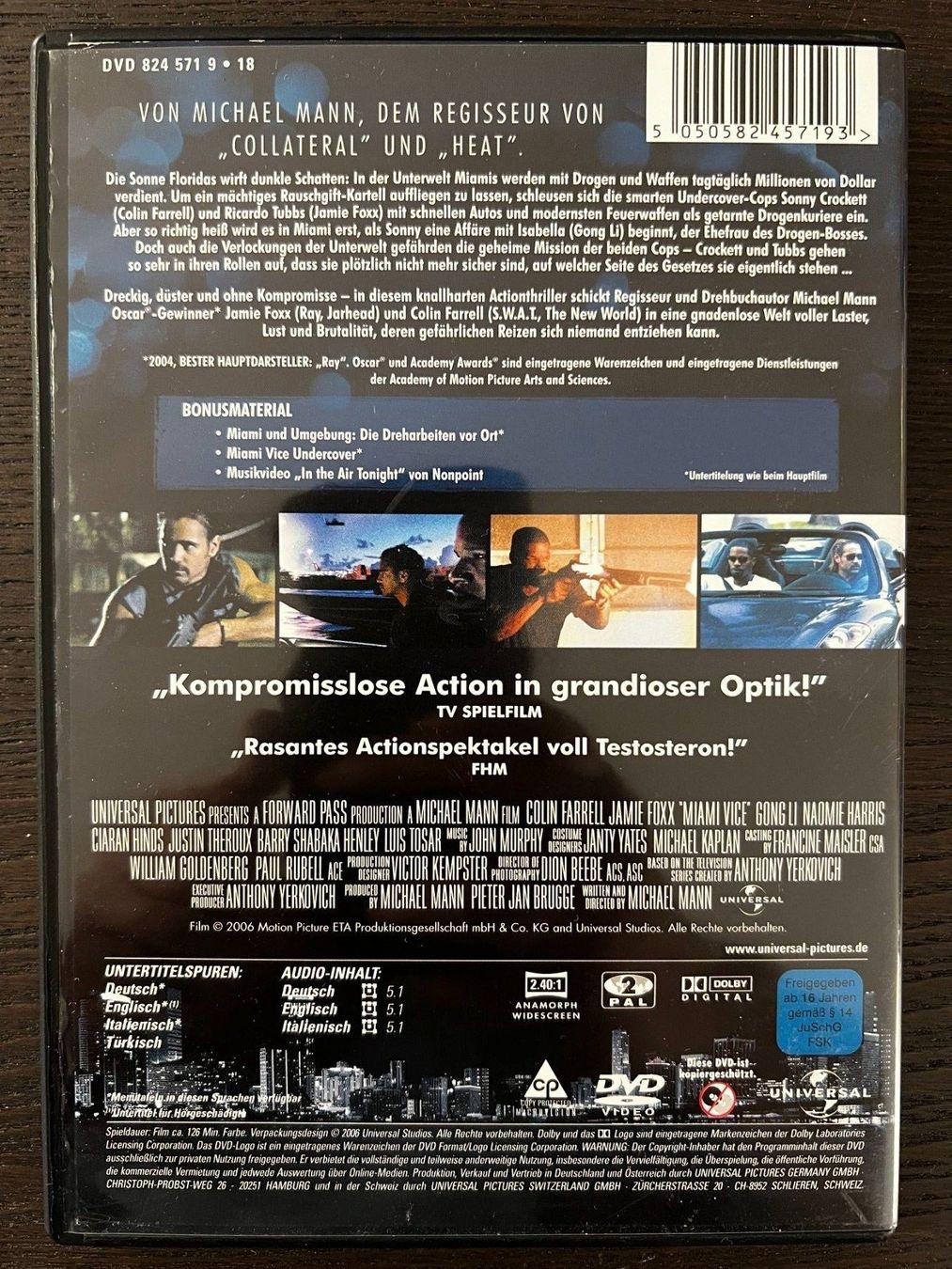 Tutti i DVDs: Miami Vice – Usato da Zürich venduto da FilmFreunde 1