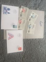 Lots enveloppes timbres poste 40