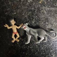 Disney Dschungelbuch Figuren Mogli und Baghira gebraucht