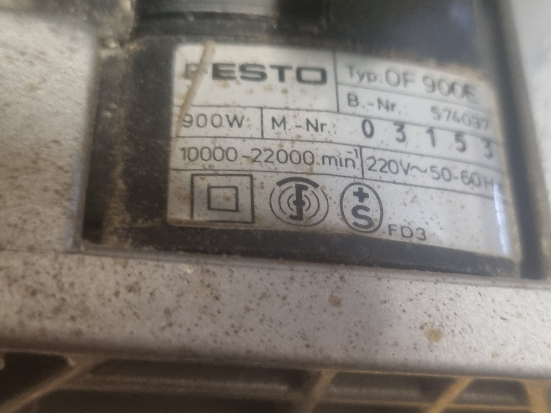 Festo Tous les outils: Festo DF 900 E-Plus Oberfräse – D'occasion à Zollbrück par Rgartenzwerg 4