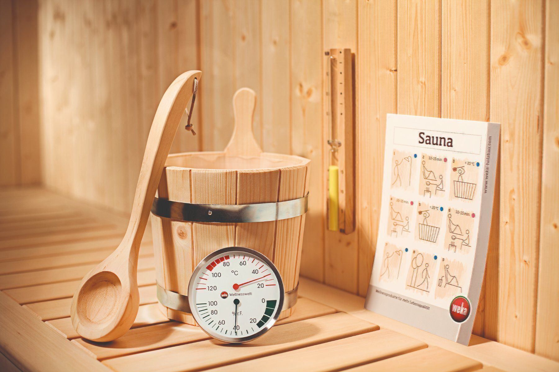 Sauna & Accessori: 1x Sauna Premium Zubehörset – Nuovo e nell'imballaggio originale da Diepflingen venduto da Der_billige_max