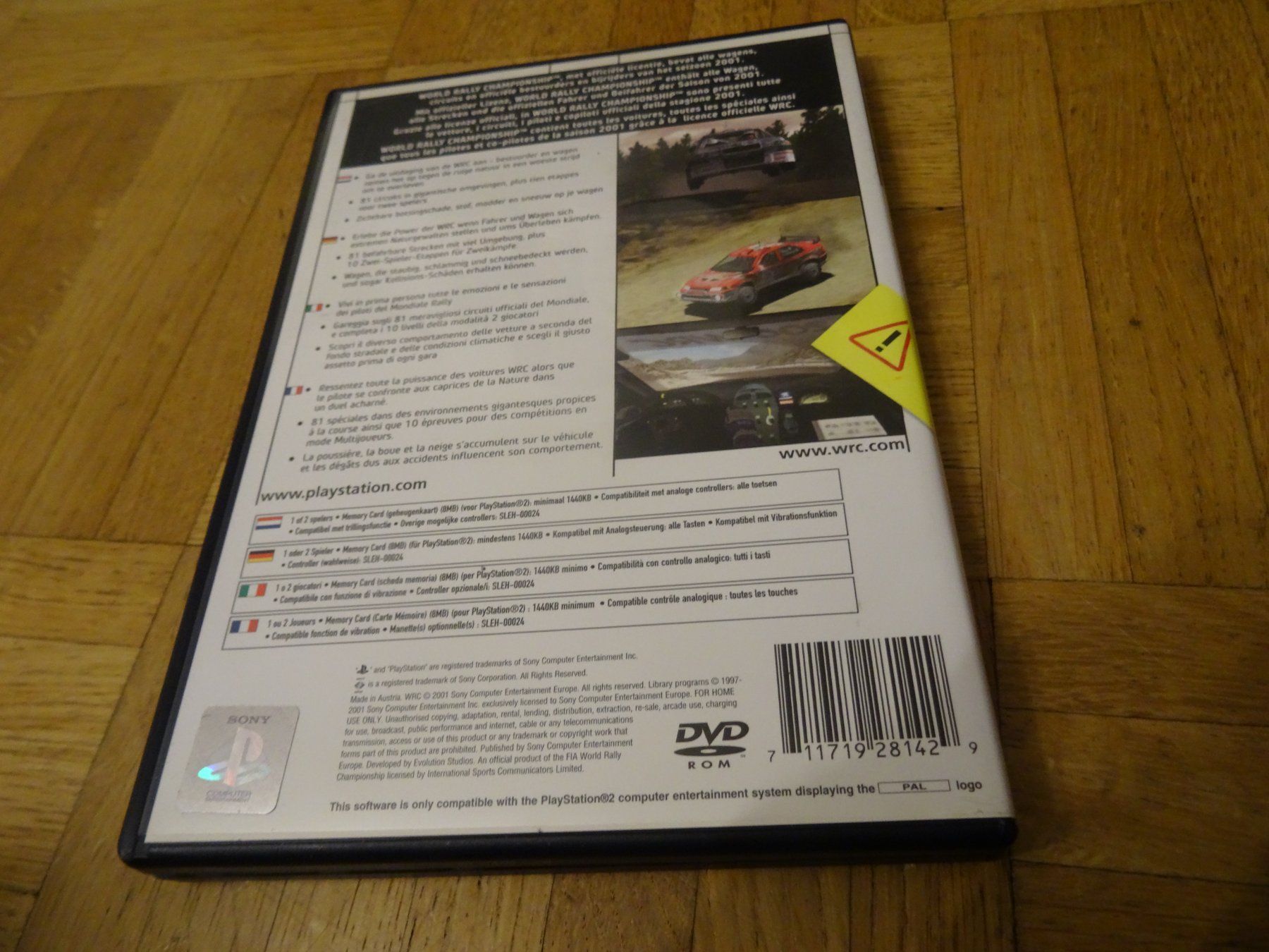 Sony Spiele: World Rally Championship PS2 – Gebraucht aus Olten von Disc-Ausverkauf 2
