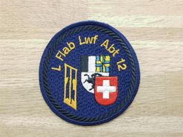 Badge L Flab Lwf Abt 12 schwarz