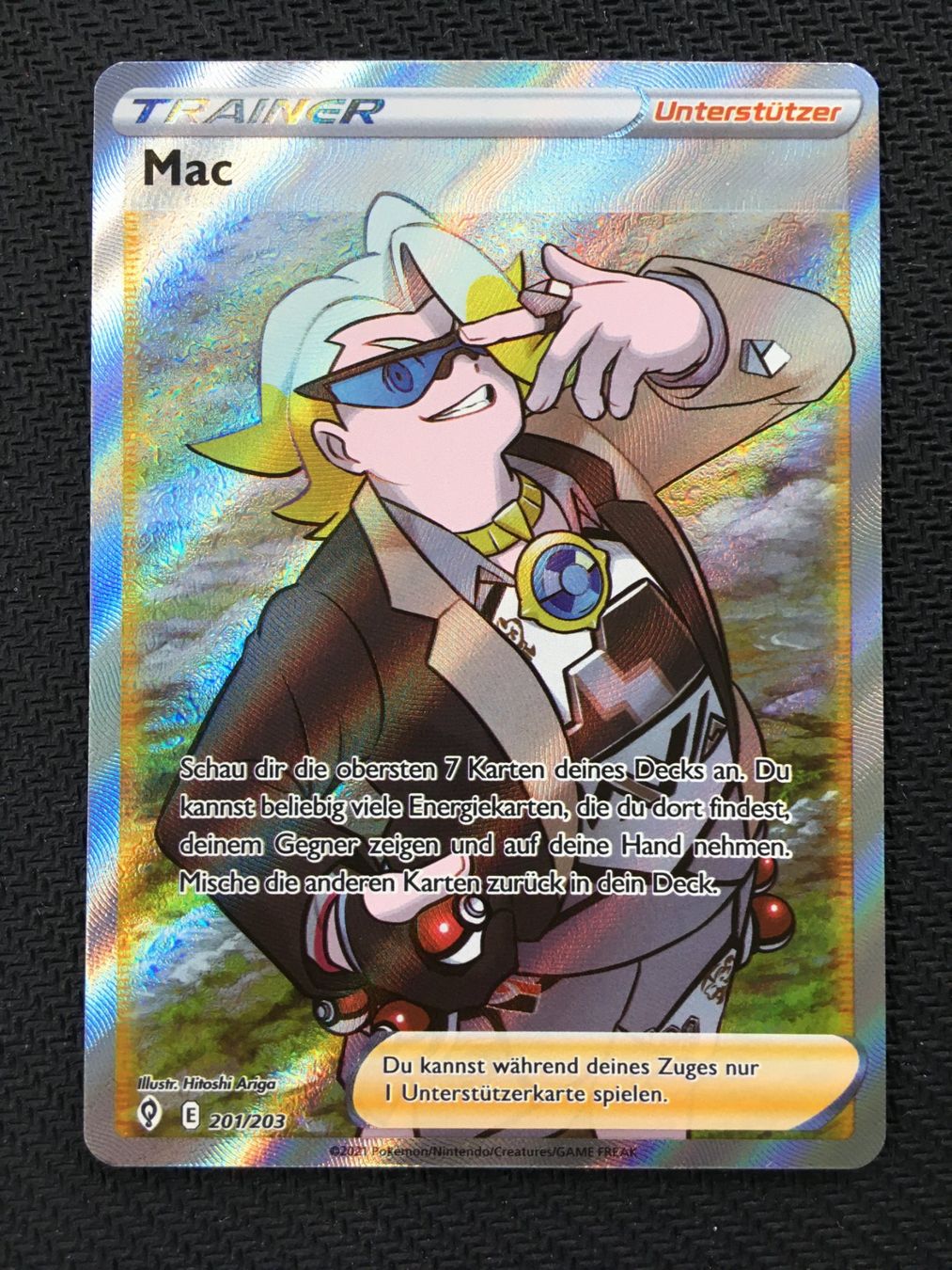 Pokémon Carte collezionabili: Pokémon - Drachenwandel - Mac (EVS 201) - DE – Nuovo (secondo la descrizione) da St.Gallen venduto da Punktchen01