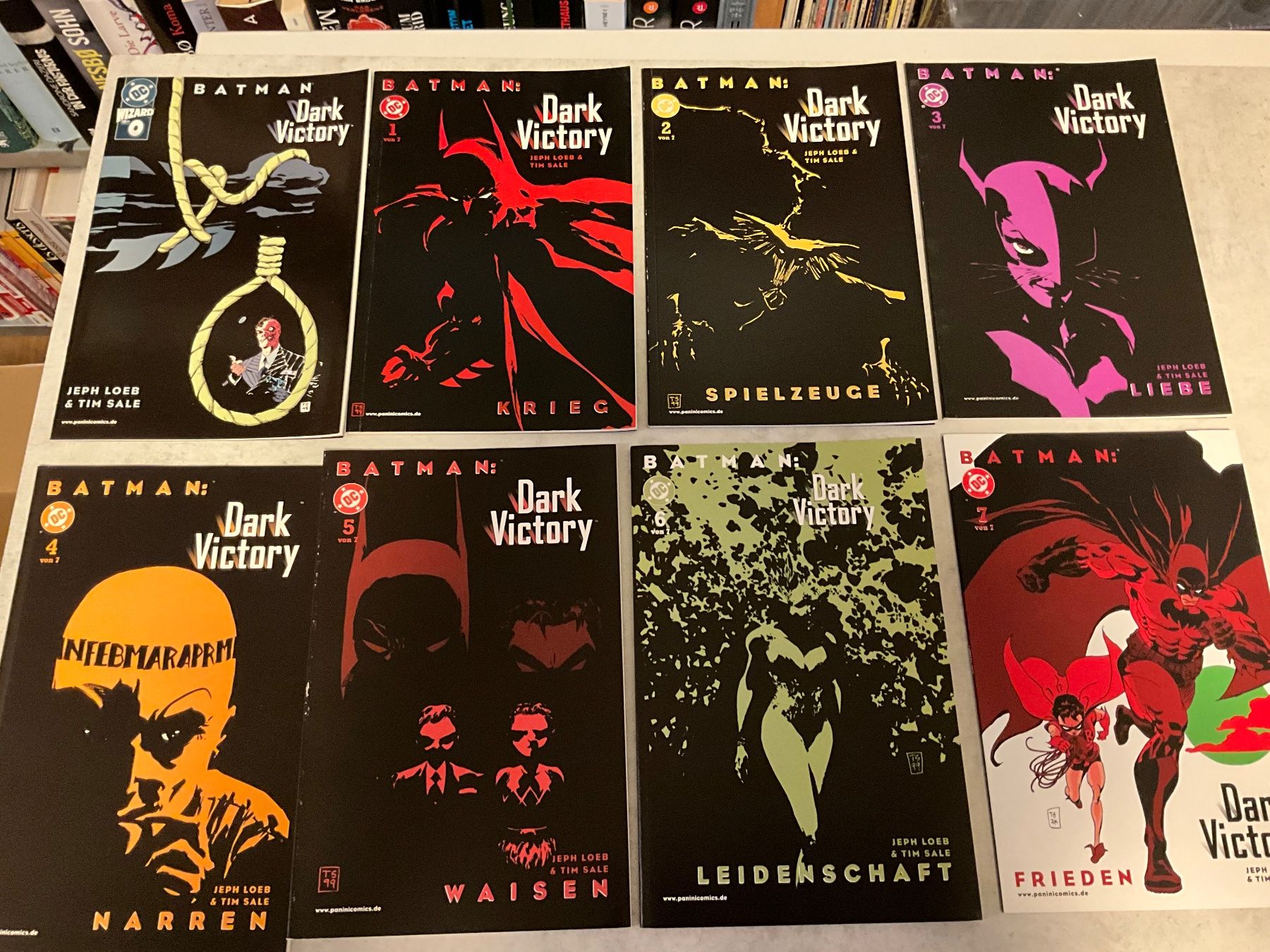 Fumetti: Batman: Dark Victory Komplett 0,1-7 – Usato da Agriswil venduto da Ueli03