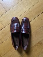 Tod’s Leder Loafer / Penny Loafer Bordeaux – Gr. 37