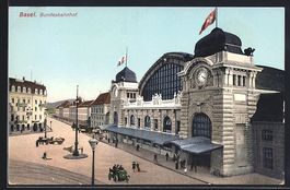 AK Basel, Bundesbahnhof