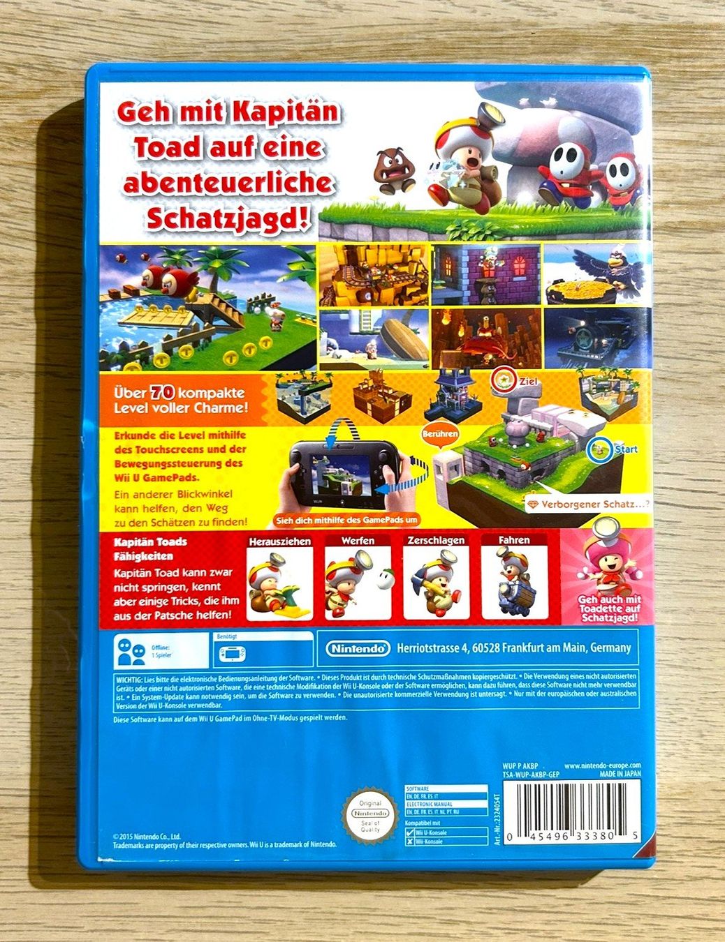 Nintendo Giochi: Captain Toad Treasure Tracker Nintendo Wii U – Usato da St. Gallen venduto da Alpine.Arcade 1