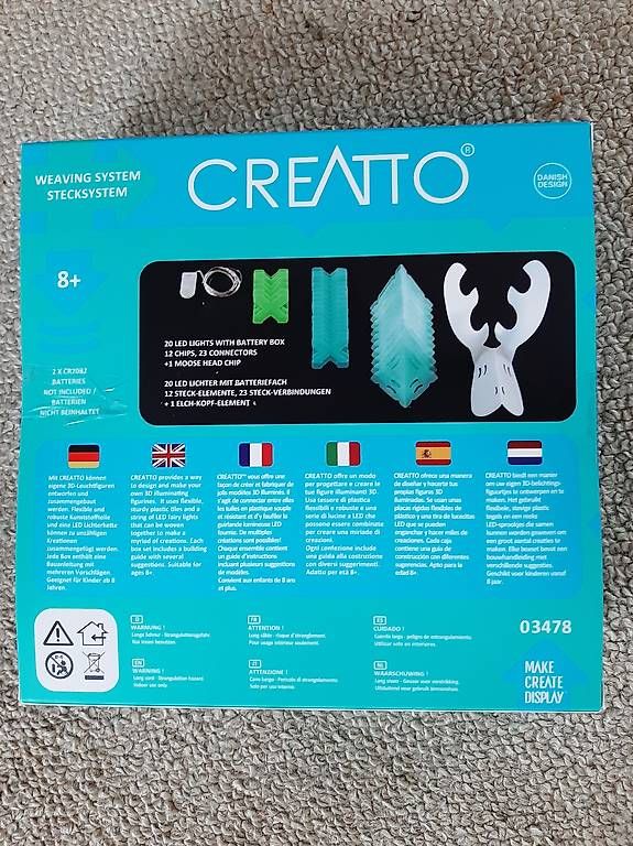 Statuette: 3D Creations mit LED Lichter – Usato da Langnau am Albis venduto da Alhambra1976 1
