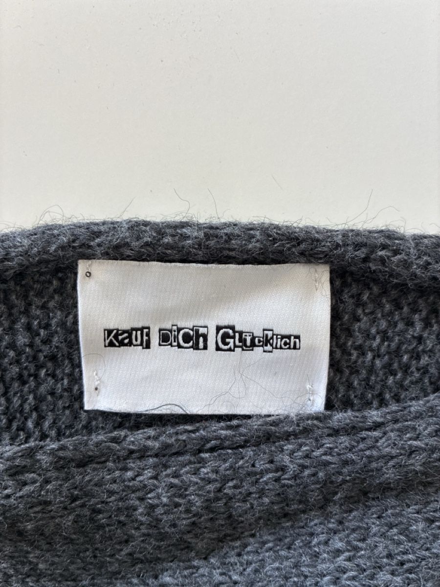 Maglioni & Felpe: Pullover Kauf Dich Glücklich grau Grösse S – Usato da Winterthur venduto da vel_6txj 1