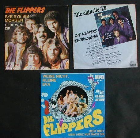 Schallplatten: DIE FLIPPERS Sammlung: 3 Vinyl Platten – Gebraucht aus Zürich von Vinyl 1