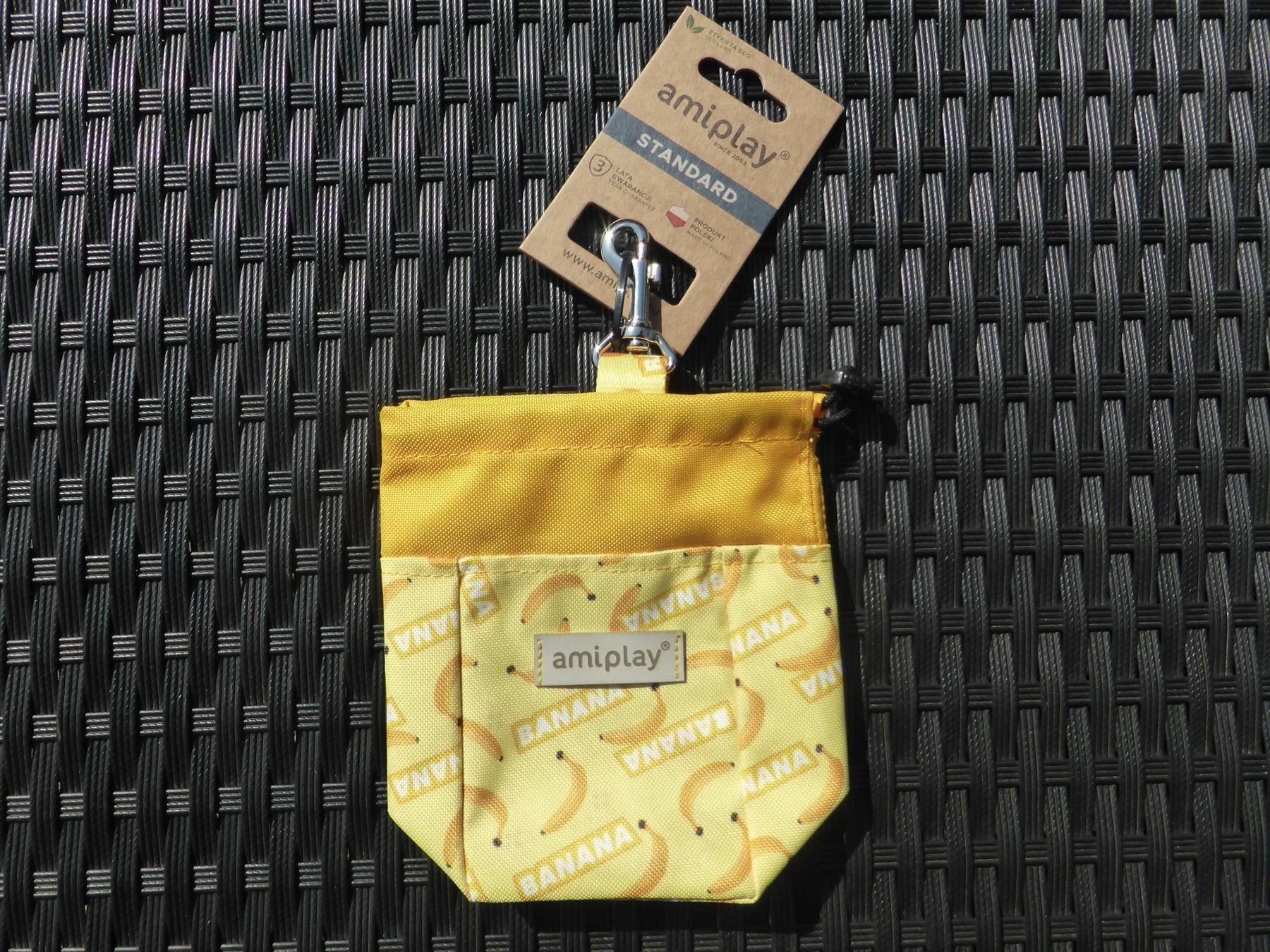 Leine & Halsband: Snackbeutel Be Happy Banana – Neu und originalverpackt aus Schübelbach von Bemafaja