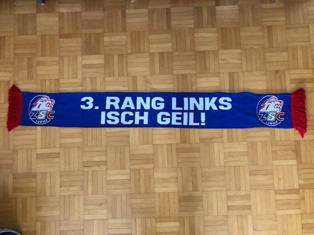 Zsc Lions Foulards, Tücher & Schals: ZSC Schal "3. Rang links isch geil !" – Gebraucht aus Zuerich von Cfinale
