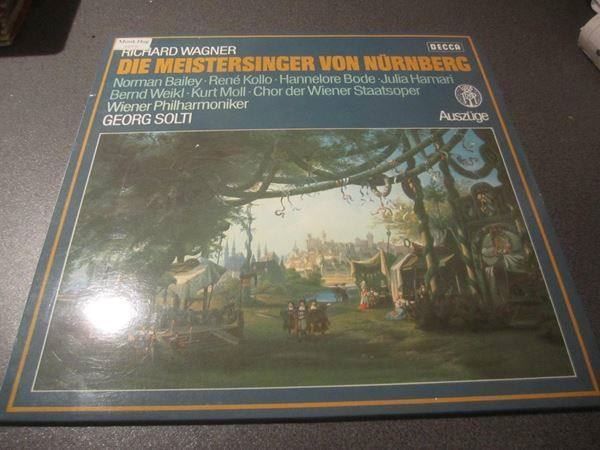 Dischi in vinile: Schallplatte Die Meistersinger von Nürnberg – Usato da Zürich venduto da Motzkuh