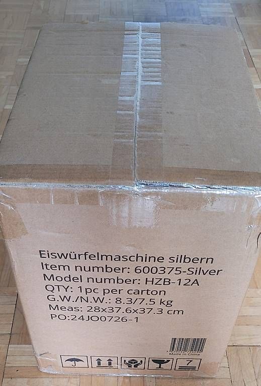 Elettrodomestici da cucina: Neu ungeöffnet Eiswürfelmaschine ELEGO silber – Usato da Arbon venduto da Fugas 2