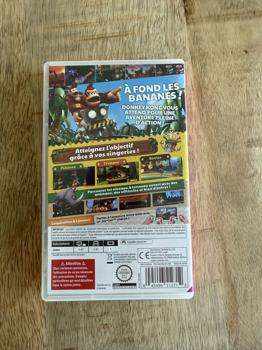 Nintendo Giochi: Donkey Kong Returns HD Nintendo Switch – Nuovo (secondo la descrizione) da Gibswil venduto da Oidus 1