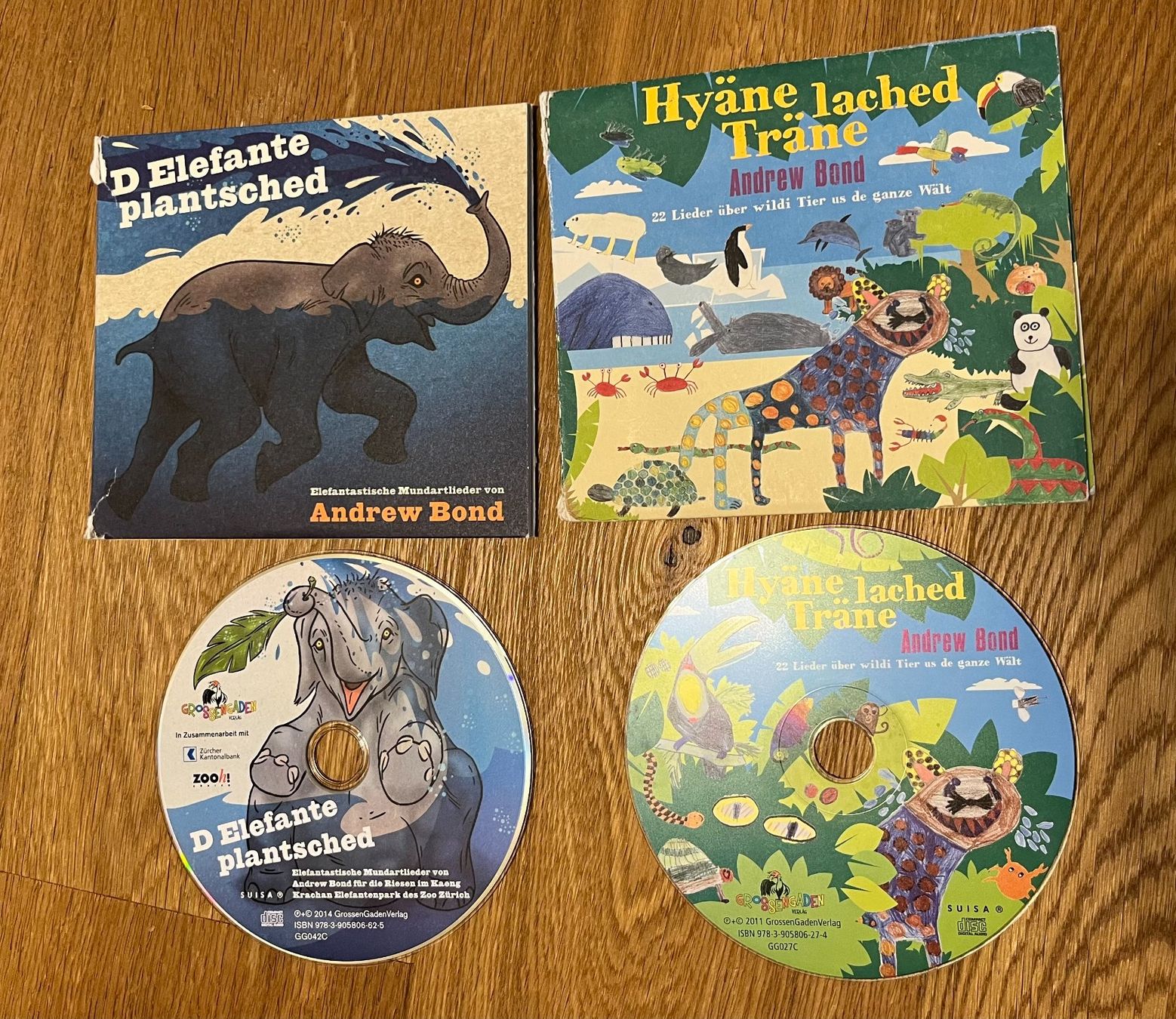 CDs: CDs, D Elefante plantsched und Hyäne lached Träne – Gebraucht aus Bäretswil von Ctacol