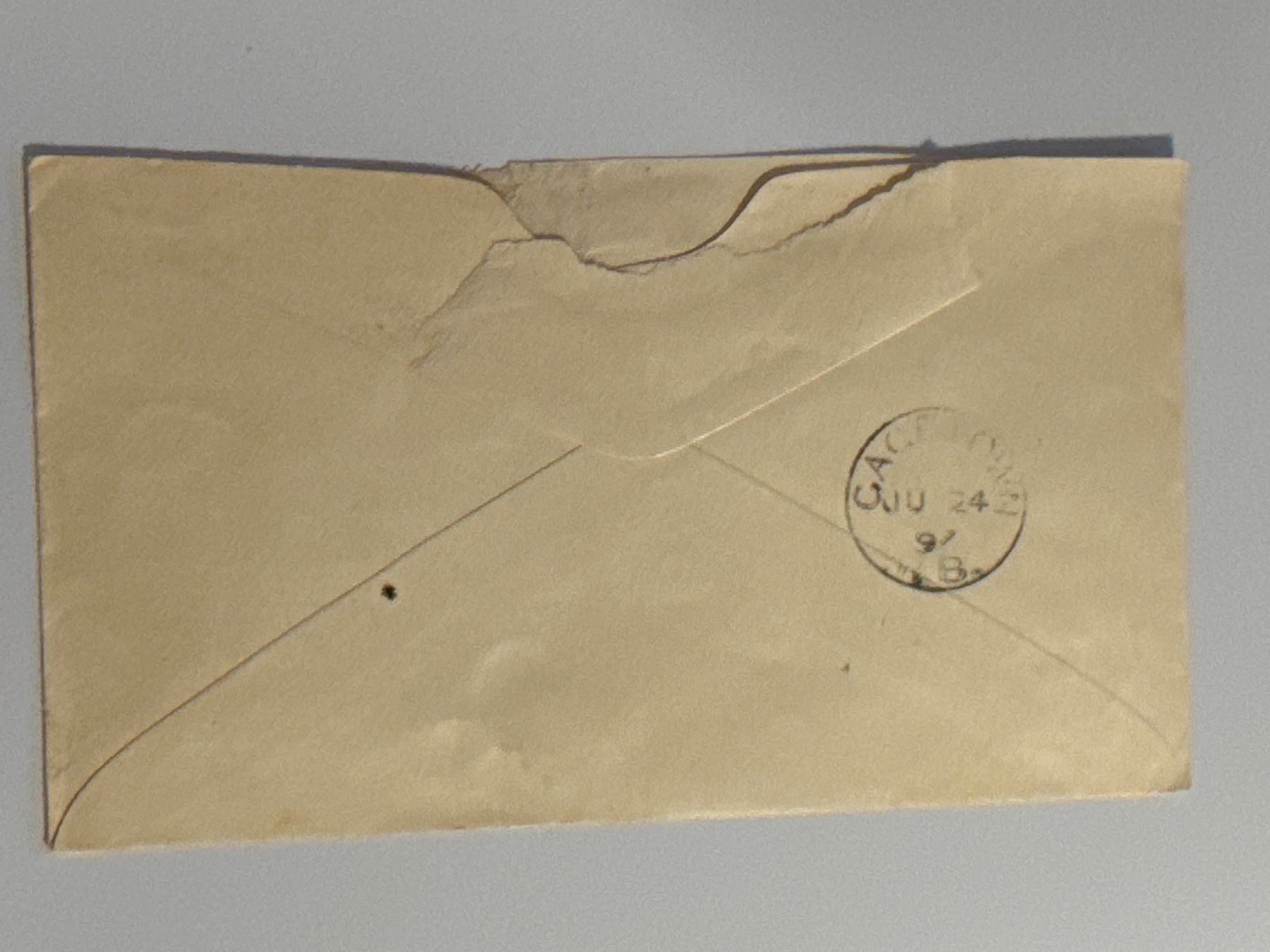 Tutti i francobolli: 1897 Brief – Usato da Küssnacht am Rigi venduto da POSTOMASTER 1