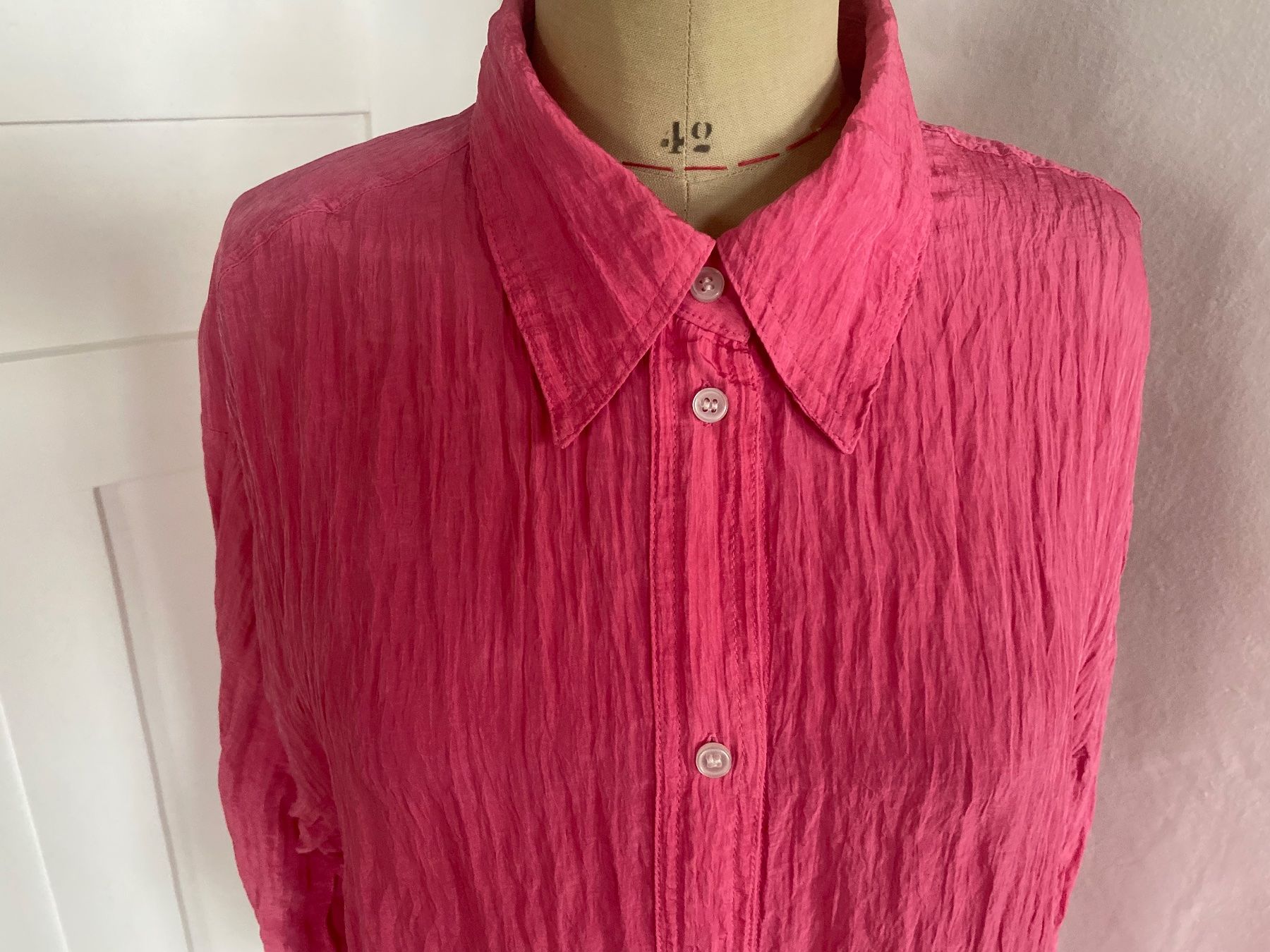 Cos Camicette: Crinkle Bluse von COS pink – Usato da Zürich venduto da reg_gzn5