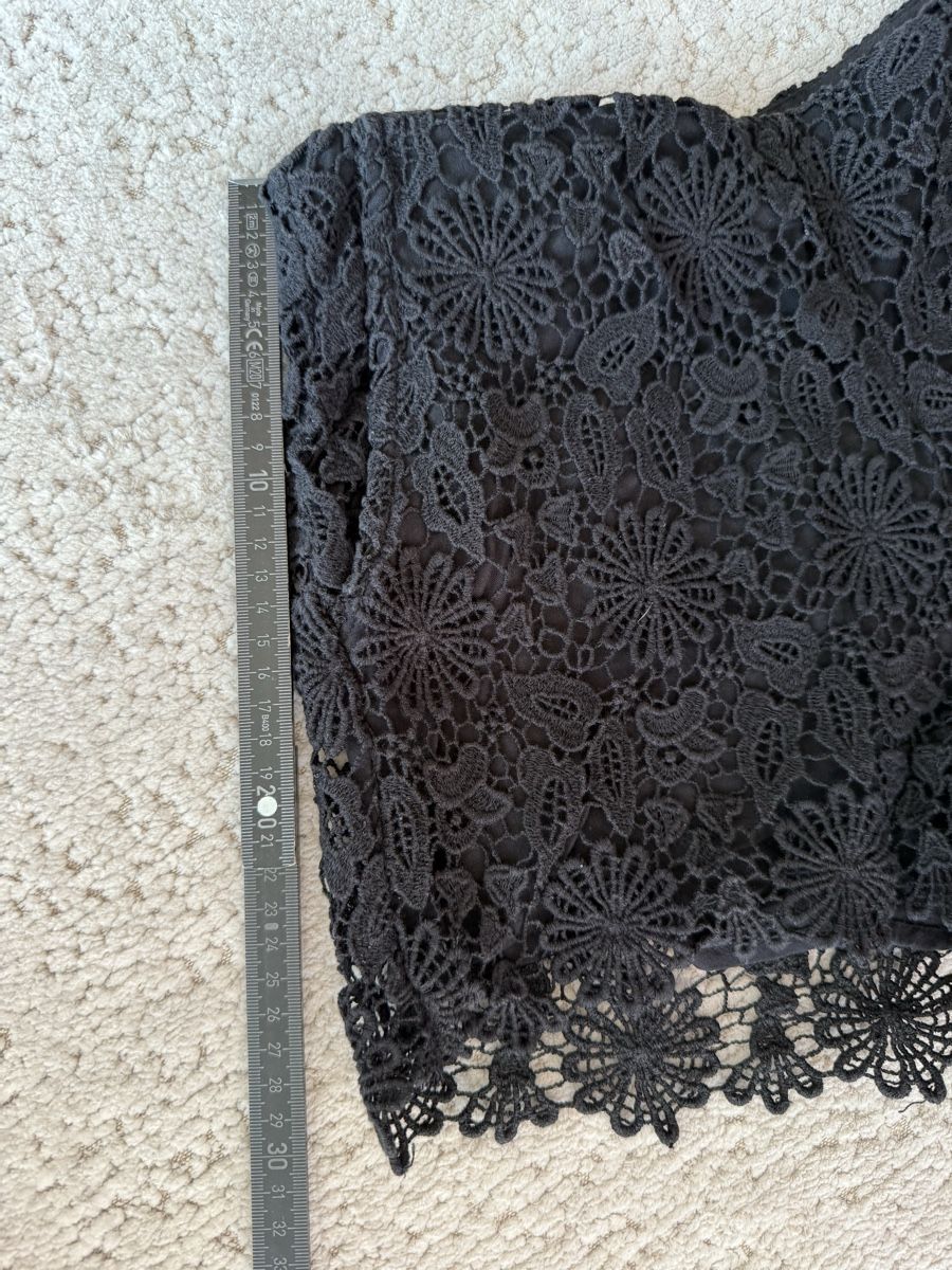 Zara Pantaloni: Zara Basic Shorts, schwarz, Spitze, Gr. S, Sommer! – Usato da Herrliberg venduto da Roland2806 2