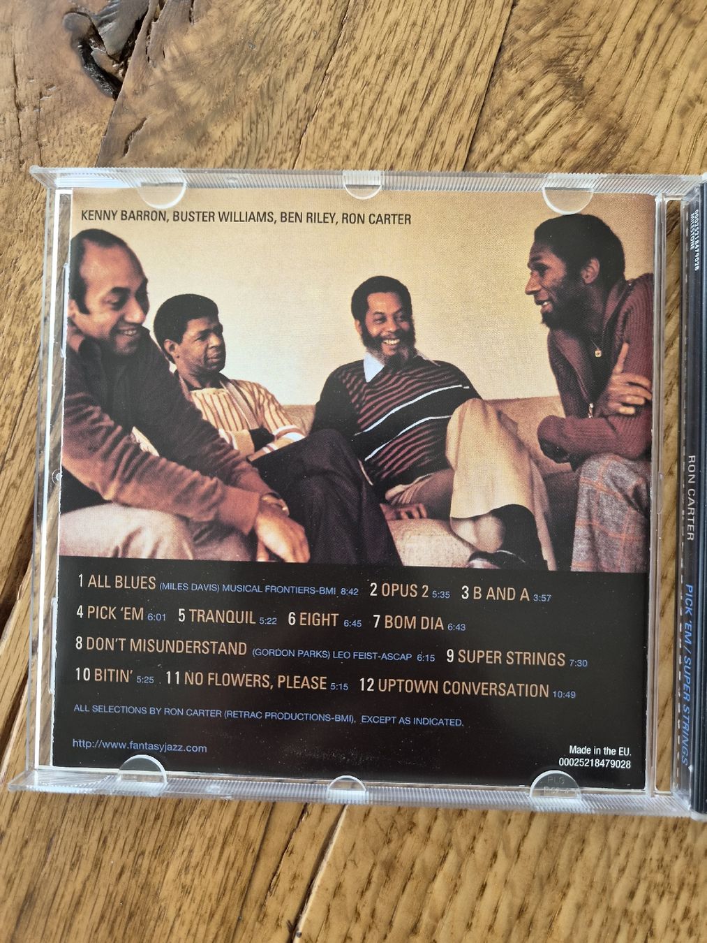 CDs: RON CARTER PICK EM & SUPER STRINGS 2CDS ON ONE – Gebraucht aus Zofingen von Tinpan 1