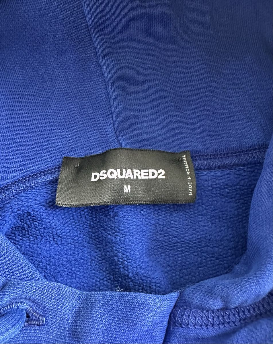 Dsquared2 Maglioni & Felpe: Blauer Dsquared2 Hoodie Gr. M – Nuovo (secondo la descrizione) da Lachen SZ venduto da shi_22v2 2