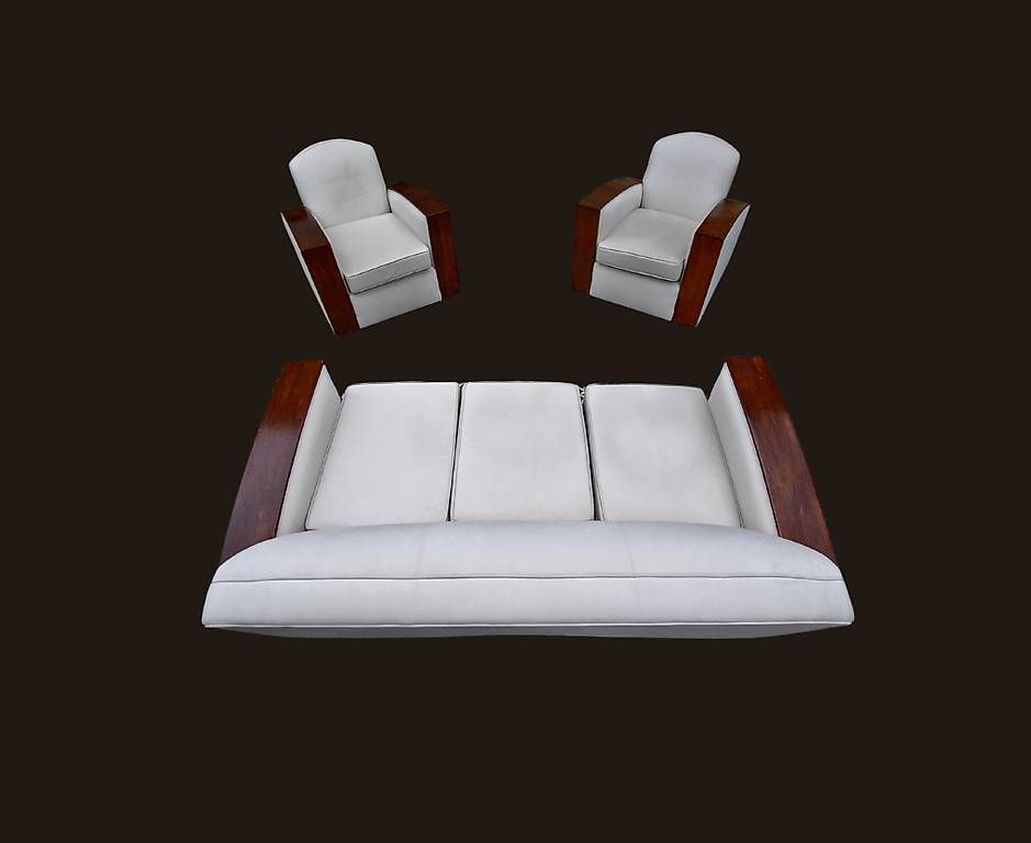 Divani: Salon art deco Club – Usato da Mollens VD venduto da espritartdeco 6
