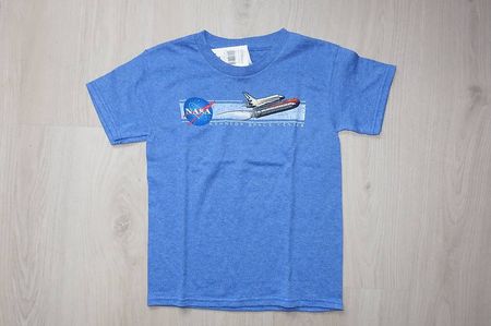 T-shirt Kennedy Space Center Nasa Gr. 116-122  Neu!
