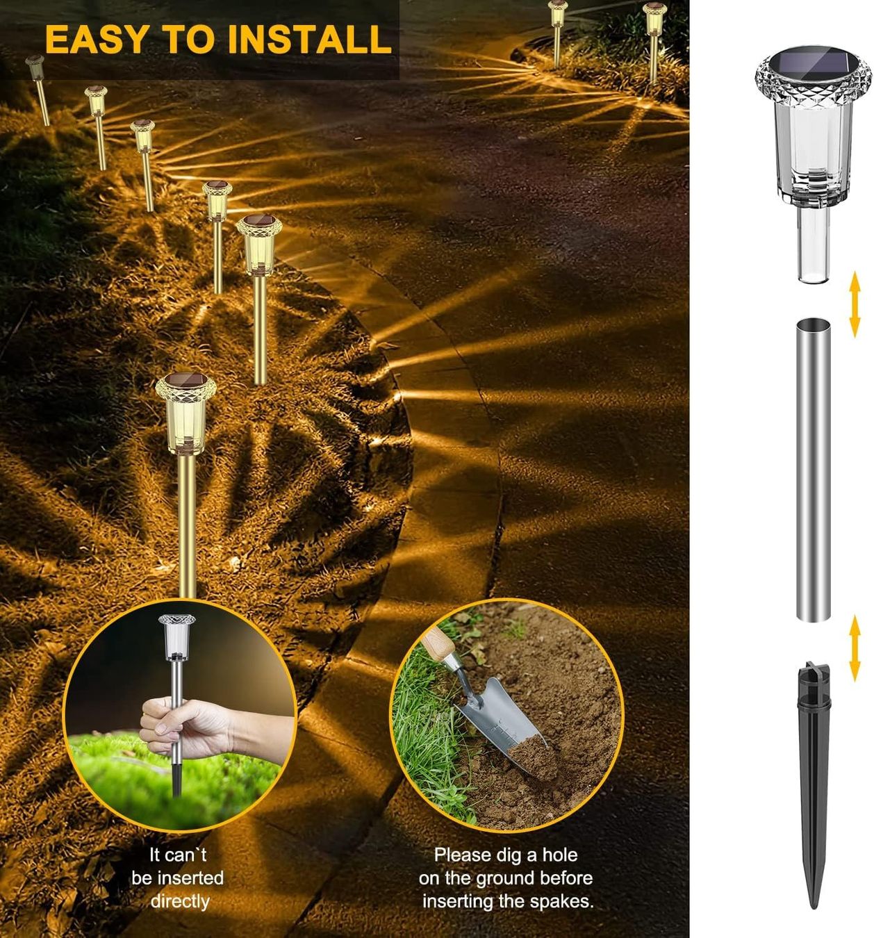 Lampade: LED Solarleuchten 6 Stück – Nuovo e nell'imballaggio originale da Nuglar venduto da SaleRitter