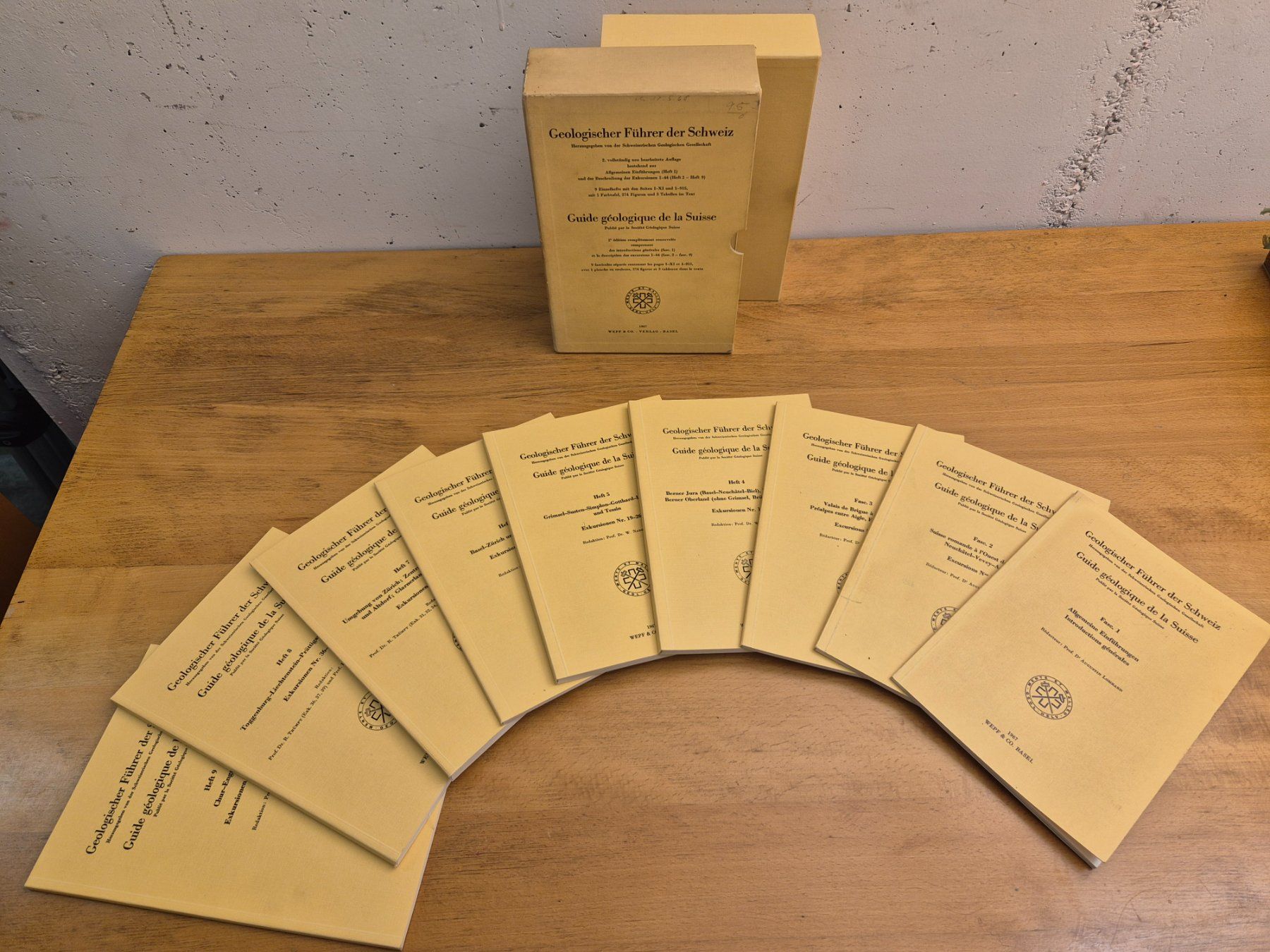 Libri: Guide géologique de la Suisse 1967 – Usato da Bogis-Bossey venduto da VNT-GE.ch 3