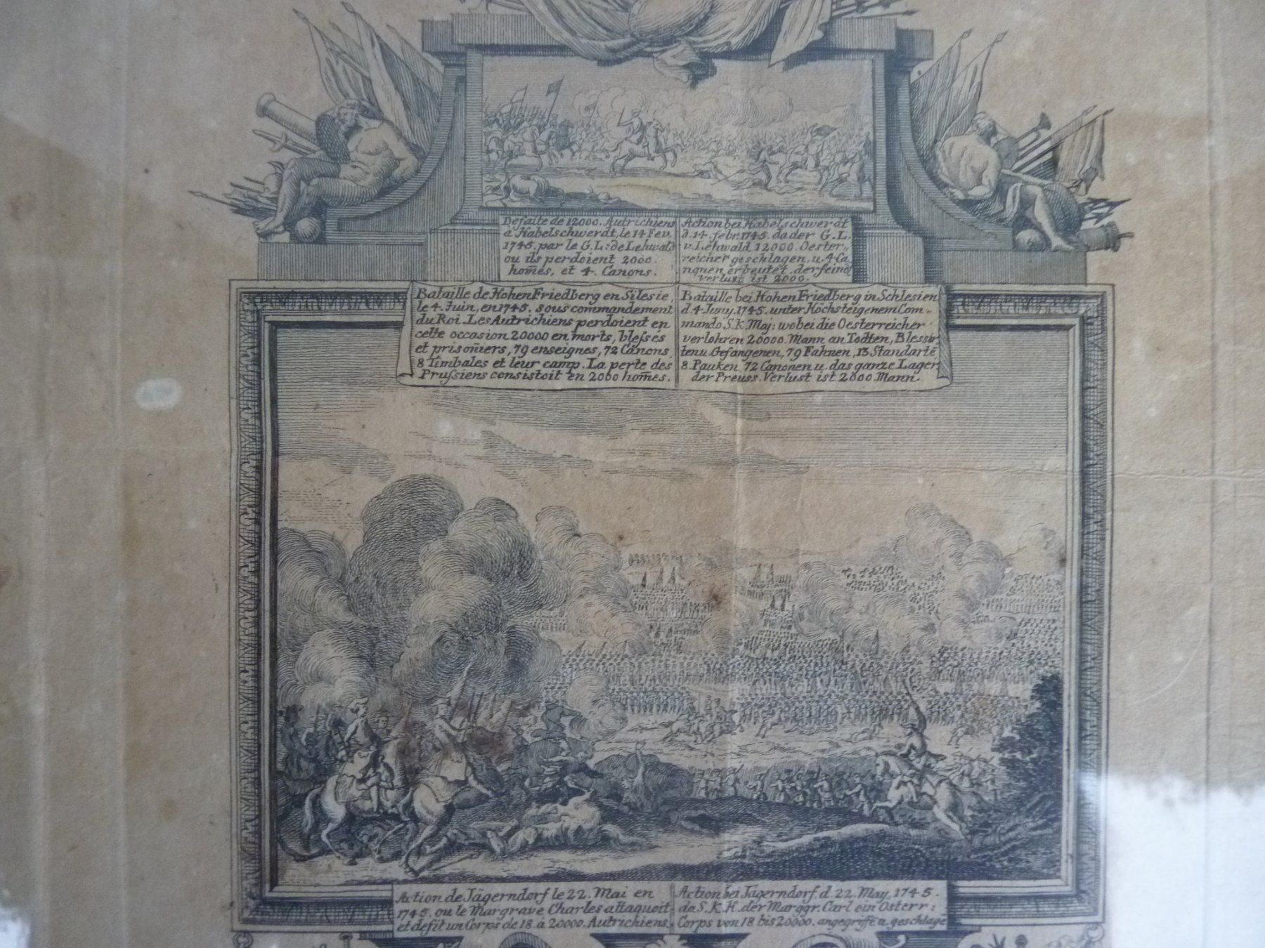 Gravures: Kupferstich Original mit Expertise 1745 – D'occasion à Küsnacht ZH par zoliboli01 1