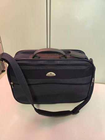 Samsonite Umhängetasche Reisetasche blau