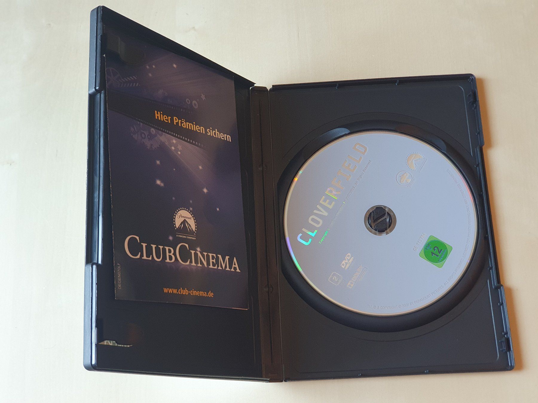 Alle DVDs: Cloverfield – Gebraucht aus Stansstad von collectorsshop 2