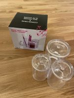 Acryl Organizer Aufbewahrungsbox 3-teilig für Makeup Pinsel